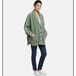 Free People Jordan jacket, oversized, green size S, NWOT